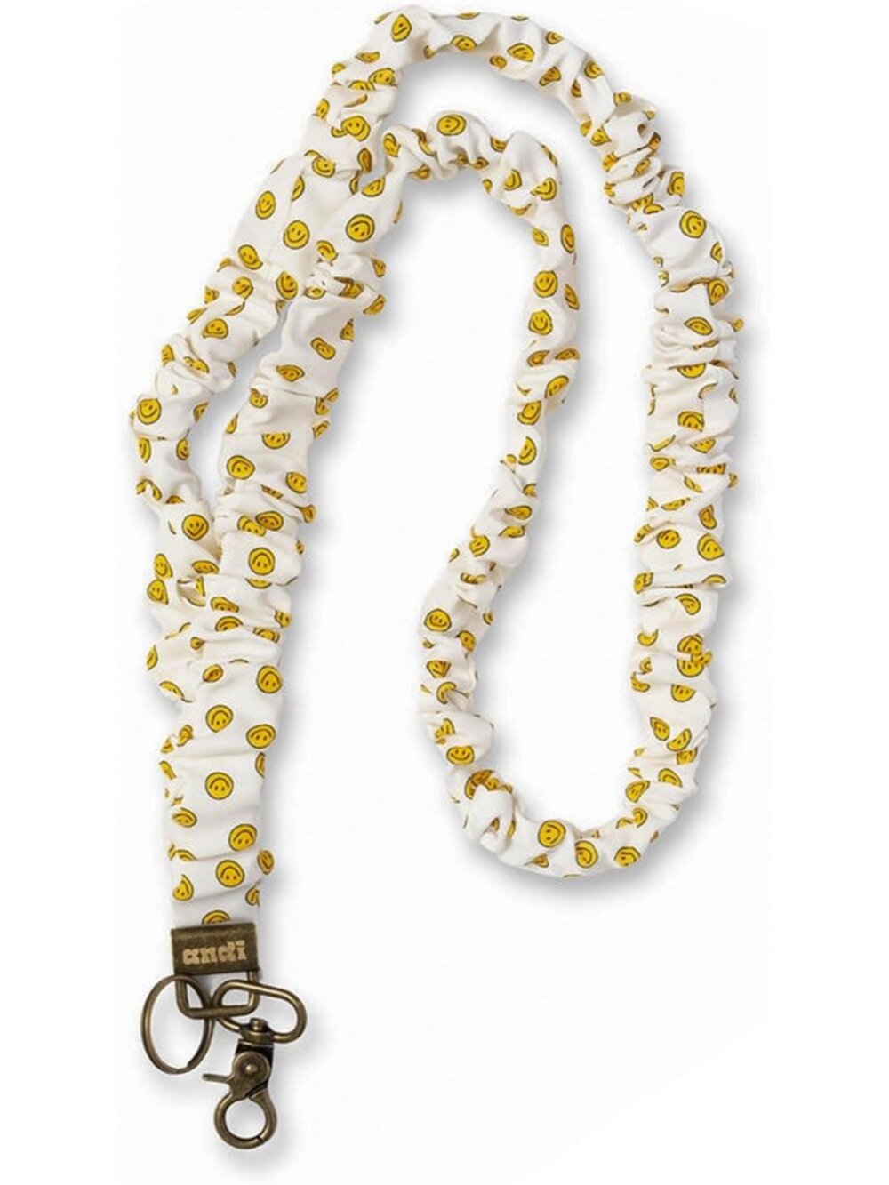 Scrunchie Lanyard for Teachers, Ideal for Keys, ID Badges & Wallets